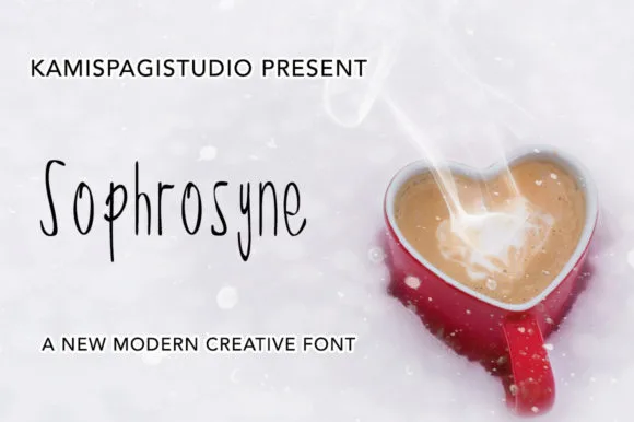 Sophrosyne Font Sophrosyne Font Poster 1