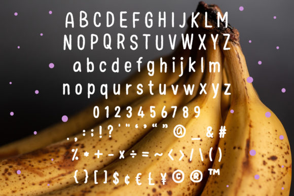 Sorbet Font Poster 2