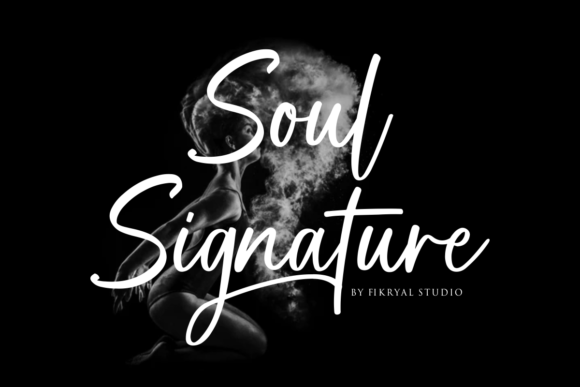 Soul Signature Font Soul Signature Font Poster 1