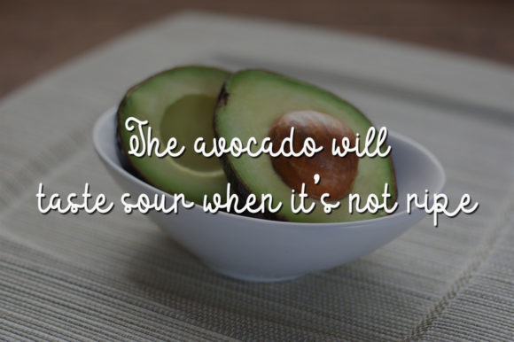 Sour Avocado Font Poster 2