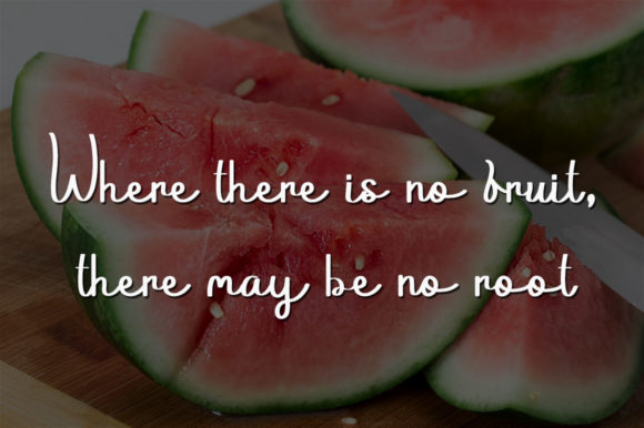 Sour Watermelon Font Poster 3