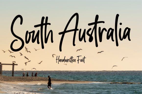 South Australia Font Poster 1
