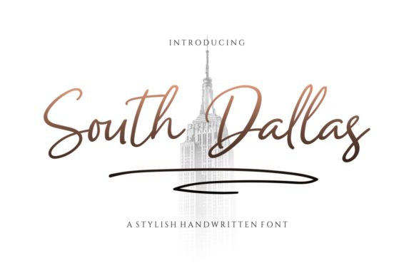 South Dallas Font Poster 1