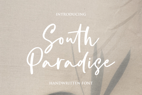 South Paradise Font Poster 1