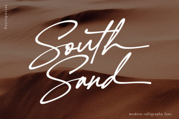 South Sand Font Poster 1