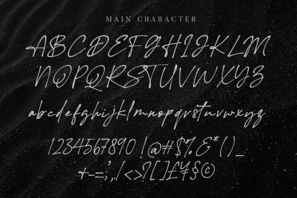 South Sand Font Poster 12