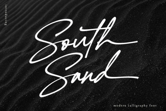 South Sand Font Poster 6