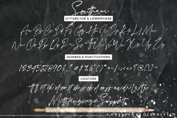 Southam Font Poster 9