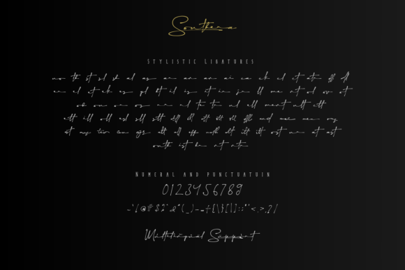 Southera Font Poster 8