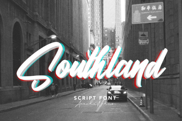 Southland Font Poster 1