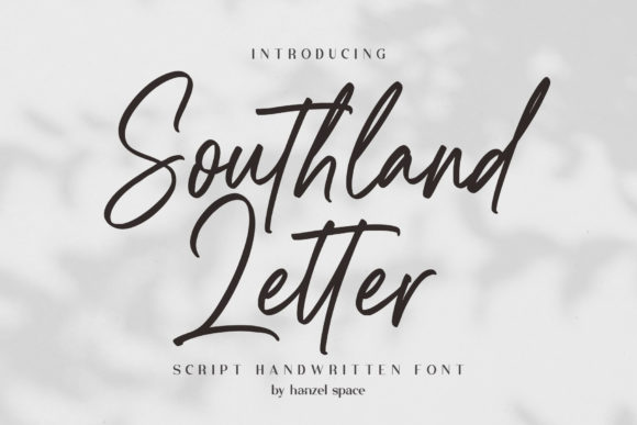 Southland Letter Font