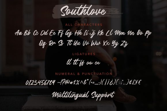 Southlove Font Poster 4