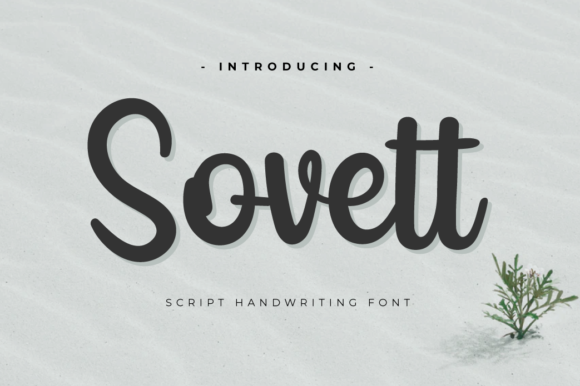 Sovett Font Poster 1