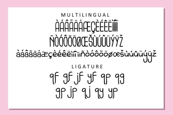 Spacemonth Font Poster 3