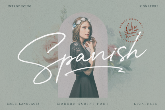 Spanish Font Poster 1