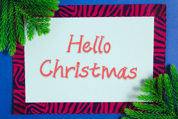 Special Chritsmas Font Poster 2