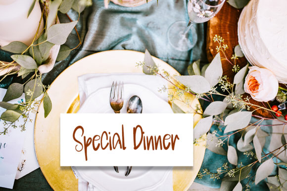 Special Designer Font Poster 6