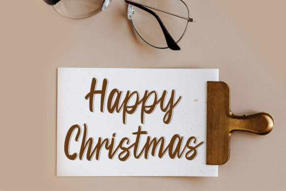 Special for Santa Font Poster 4