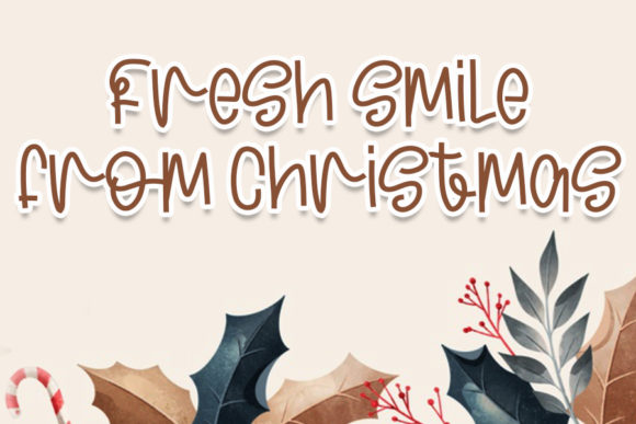 Special Santa Font Poster 3