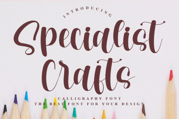 Specialist Crafts Font