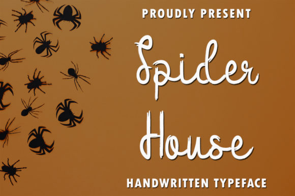Spider House Font Poster 1