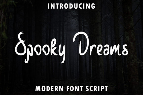Spooky Dreams Font Poster 1
