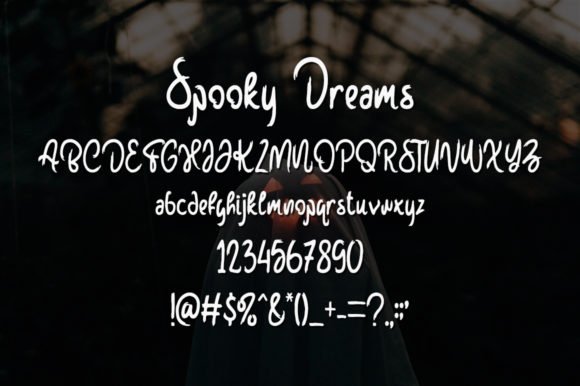 Spooky Dreams Font Poster 5