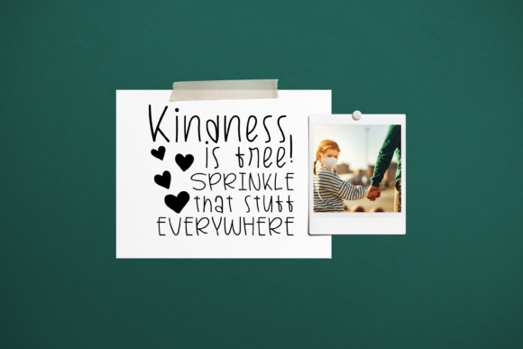 Spread Kindness Font Poster 2