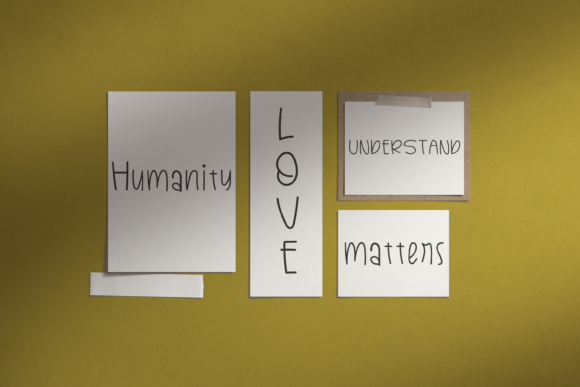Spread Kindness Font Poster 4