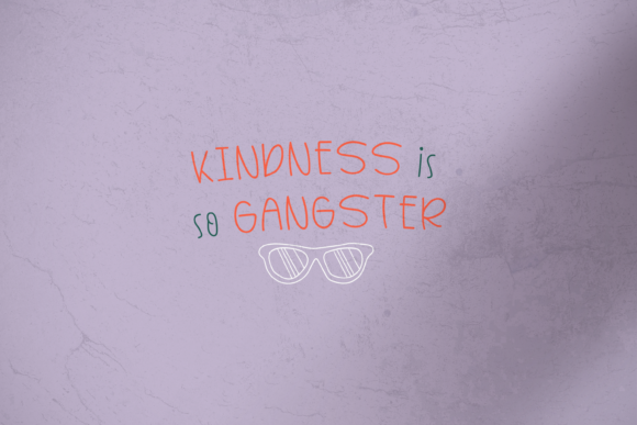 Spread Kindness Font Poster 6