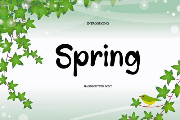 Spring Font