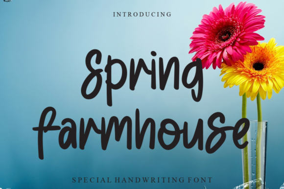 Spring Farmhouse Font