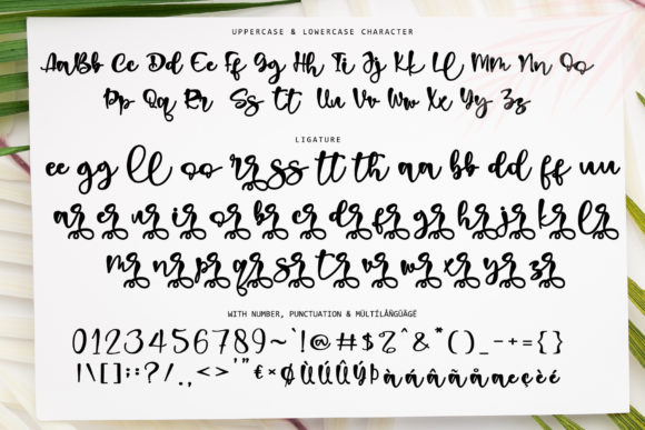 Spring Sunshine Font Poster 5