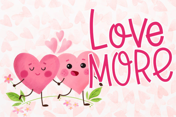 Spring Wishes Font Poster 4