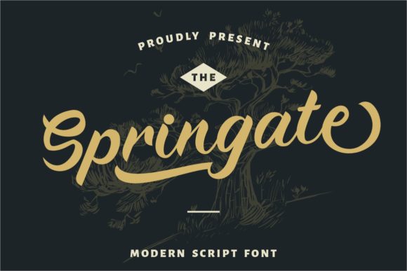 Springate Font Poster 1