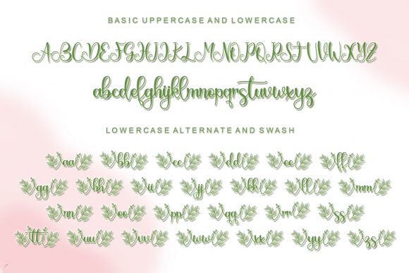 Springbee Font Poster 9