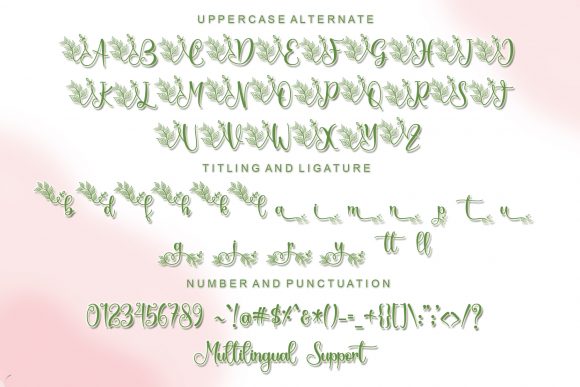 Springbee Font Poster 10