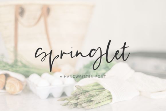 Springlet Font Poster 1