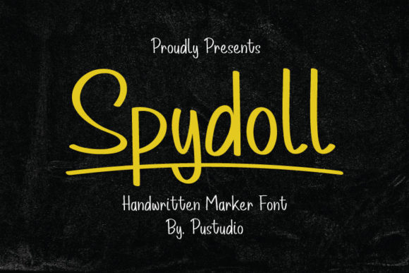 Spydoll Font Poster 1