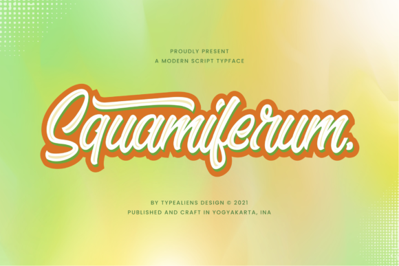 Squamiferum Font