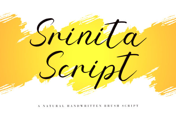 Srinita Font Poster 1