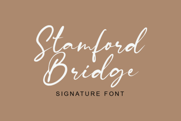 Stamford Bridge Font