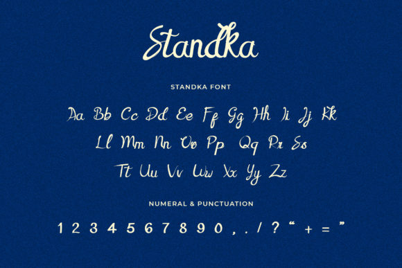 Standka Font Poster 3