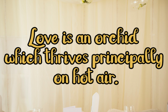 Star Orchid Font Poster 5