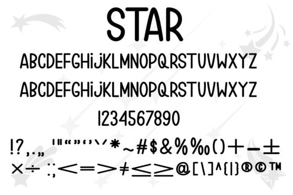 Star Palace Font Poster 6