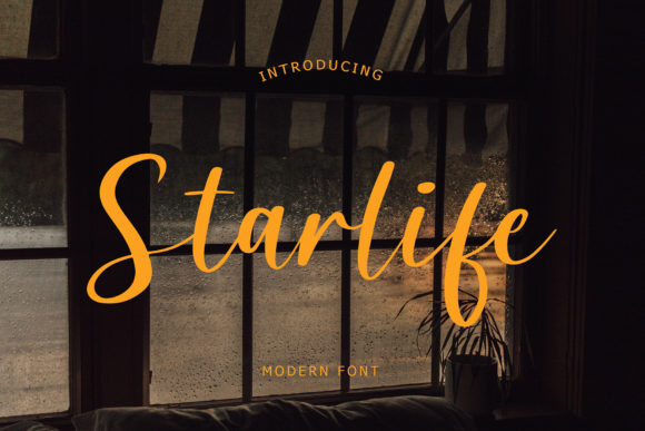 Starlife Font Poster 1