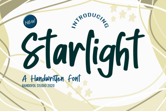 Starlight Font Poster 1