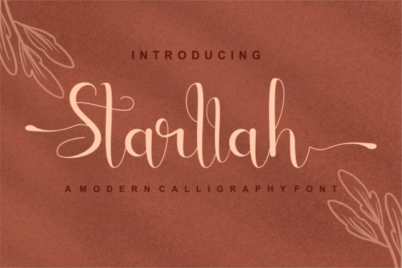 Starllah Font Poster 1