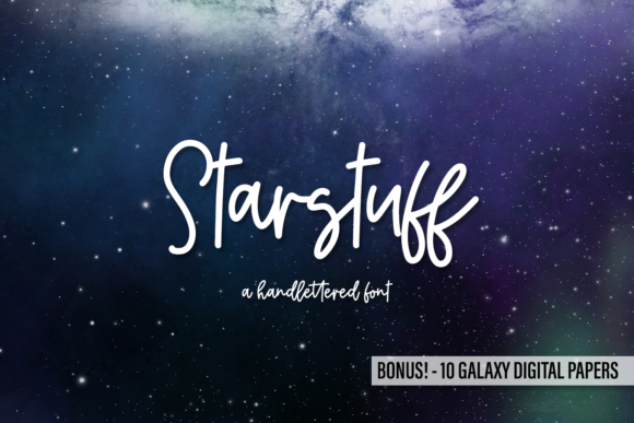 Starstuff Script Font