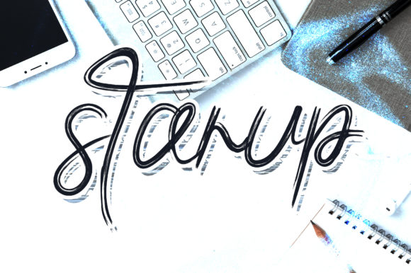 Starup Font Poster 1